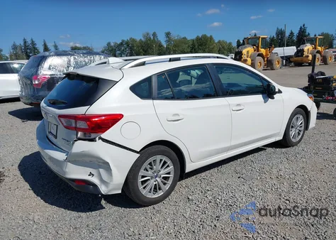 2017 Subaru Impreza 2.0I Premium from USA, damaged, VIN 4S3GTAD65H3707843